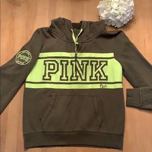 Pink 3/4 Zip Hoodie